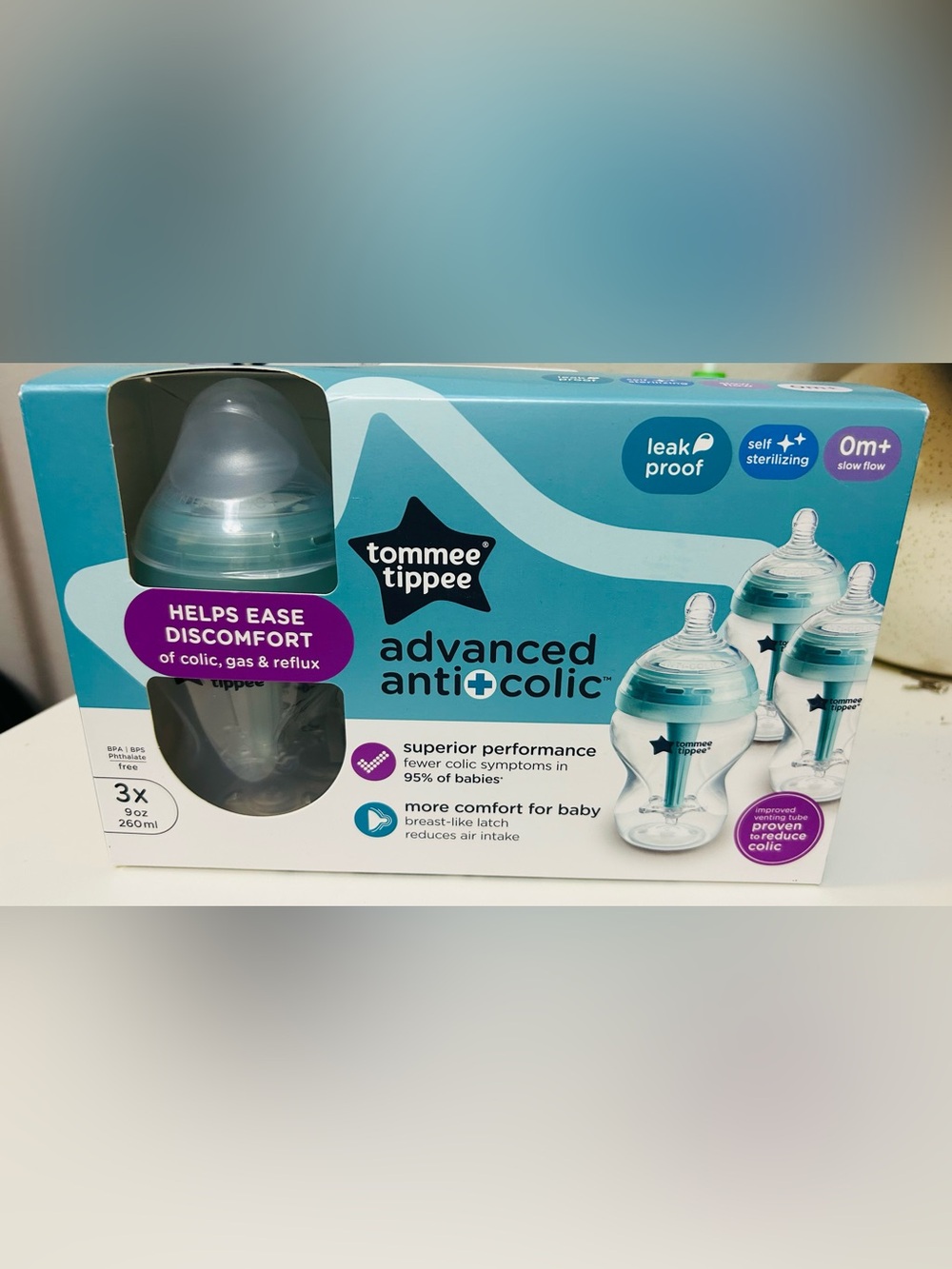 Tommee tippee bottles and pacifier bundle